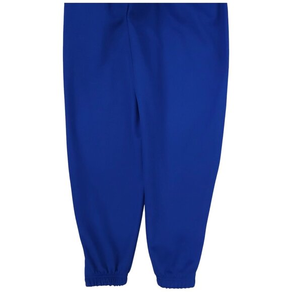 Nike Team Track Wind Pants Mens L Zipper Legs Elastic Drawstring Waist Blue - Picture 15 of 16